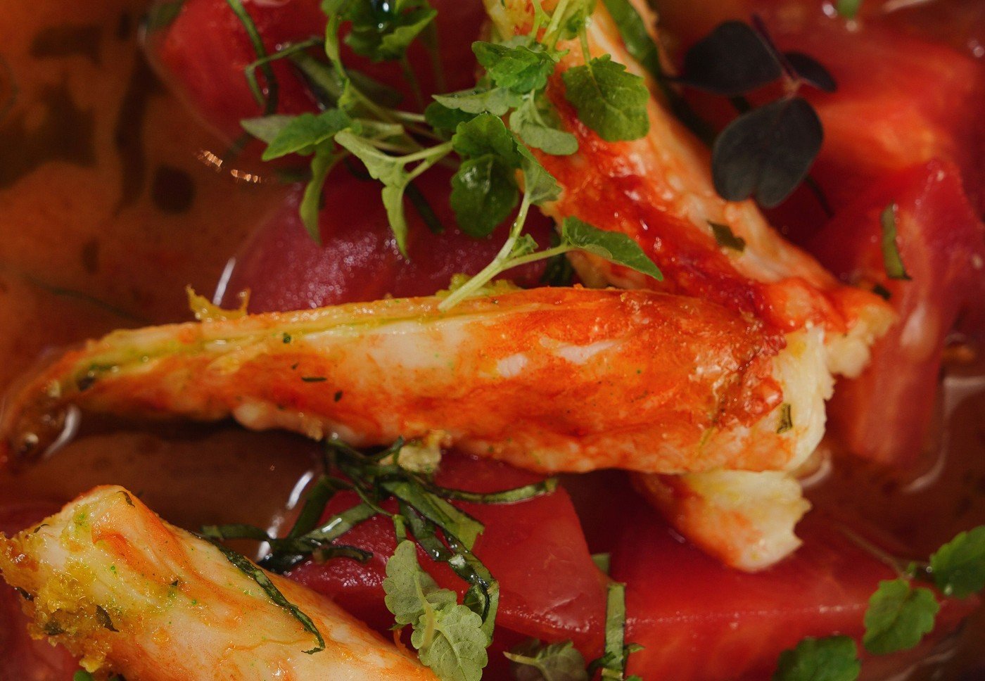 Ceviche de cangrejo